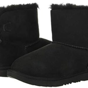 UGG unisex child Mini Bailey Bow Ii Boot, Black, 8 Toddler US