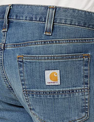 Carhartt mens Rugged Flex Relaxed Fit 5-pocket Jeans, Coldwater, 38W x 32L US