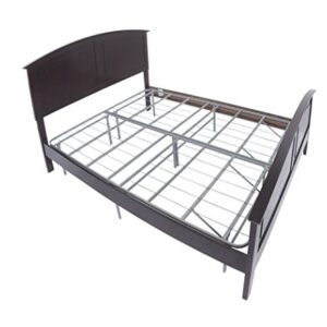 Mantua Premium Platform Bed Base in Silver, Replaces Box Spring and Bed Frame