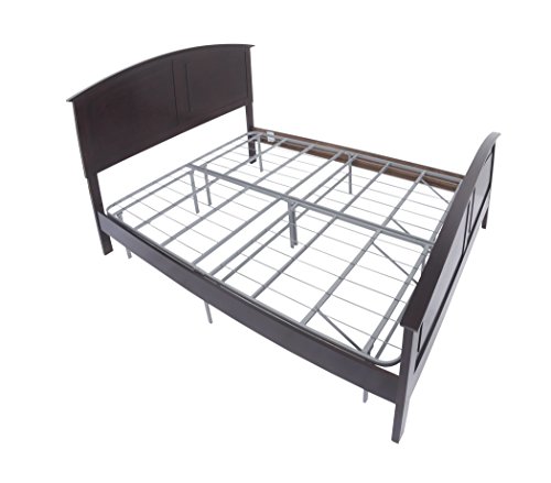 Mantua Premium Platform Bed Base in Silver, Replaces Box Spring and Bed Frame