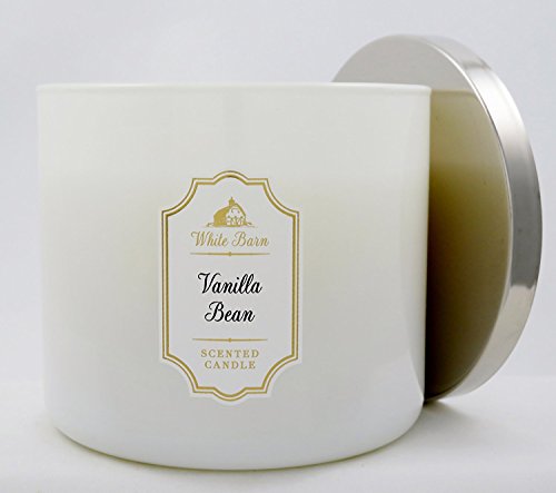 Bath & Body Works White Barn 3-Wick Candle in VANILLA BEAN