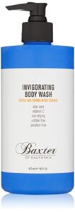 baxter of california invigorating body wash for men | citrus and herbal musk essence | all skin types | 16 oz