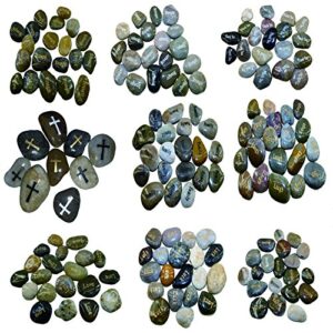 OEN Wholesale Inspirational Word River Stones Etched Bulk Lot 40pcs Big Stones Persevere