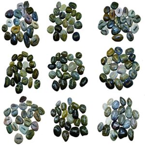 OEN Wholesale Inspirational Word River Stones Etched Bulk Lot 40pcs Big Stones Persevere