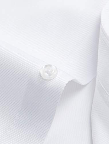 Alimens & Gentle French Cuff Regular Fit Dress Shirts (Cufflink Included) (16" Neck - 34"/35" Sleeve, White New)