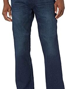 Nautica Men's Relaxed Fit Denim Jeans, Pure Deep Bay Wash, 36W x 34L