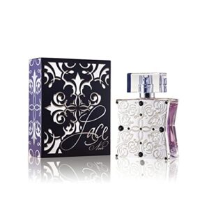 lace noir eau de perfum by tru western - perfume for women - fruity, floral fragrance with notes of wild berries, jasmine, gardenia, and citrus - 1.7 fl oz | 50 ml