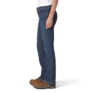 Dickies womens Perfect Shape Denim - Bootcut Stretch Jeans, Stonewashed Indigo Blue, 14 US