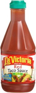 la victoria red taco sauce, mild, 15 ounce