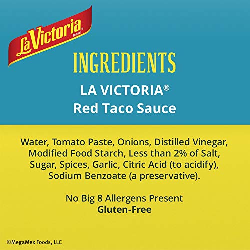 La Victoria Red Taco Sauce, Mild, 15 Ounce