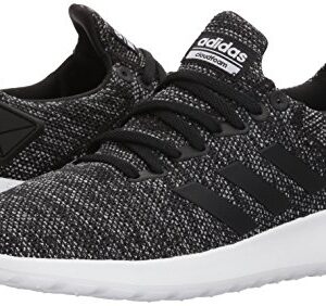 adidas Men's Lite Racer BYD Running Shoe, Black/White/Black, 8.5 M US