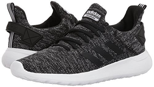 adidas Men's Lite Racer BYD Running Shoe, Black/White/Black, 8.5 M US