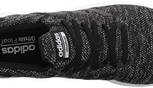 adidas Men's Lite Racer BYD Running Shoe, Black/White/Black, 8.5 M US