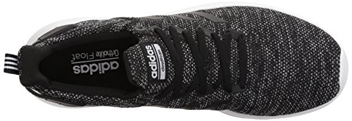 adidas Men's Lite Racer BYD Running Shoe, Black/White/Black, 8.5 M US