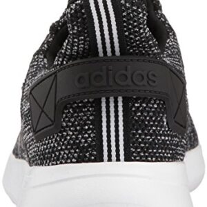 adidas Men's Lite Racer BYD Running Shoe, Black/White/Black, 8.5 M US