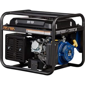 Westinghouse Outdoor Power Equipment 4650 Peak Watt Portable Generator, RV Ready 30A Outlet, Gas Powered, CARB Compliant, Blue