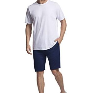 Russell Athletic mens Performance Cotton Short Sleeve T-Shirt, white, L