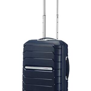 SAMSONITE Flux - Spinner 55/20 Expandable Hand Luggage, 55 cm, 44 liters, Blue (Navy Blue)