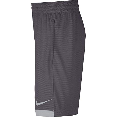 Nike 8" Dry Short Trophy, Dri-FIT Boys' training shorts, Athletic shorts, Dark Grey/Wolf Grey/Wolf Grey, XL