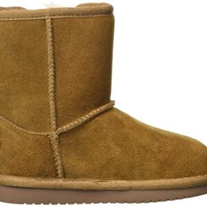 Koolaburra by UGG Unisex-Child Victoria Short Fashion Boot, Chestnut, 9 Toddler US