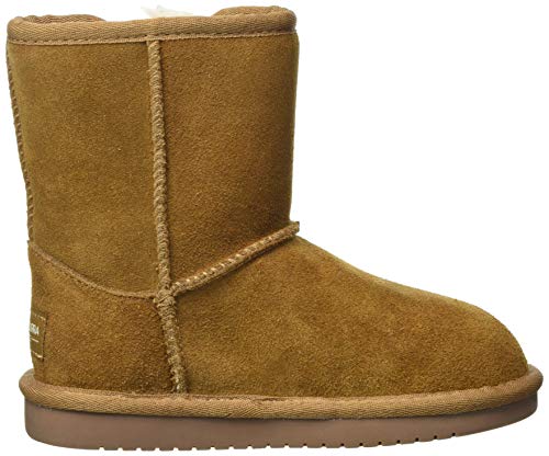 Koolaburra by UGG Unisex-Child Victoria Short Fashion Boot, Chestnut, 9 Toddler US