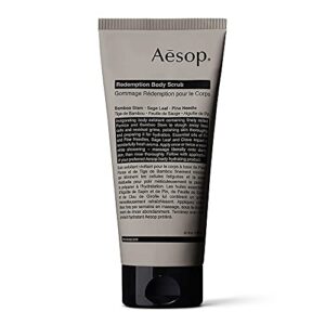 aesop redemption body scrub | 180 ml | paraben, cruelty-free & vegan
