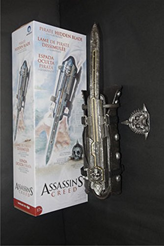 Good Value Assassin's Creed: Black Flag 4 Edward Kenway Hidden Rubber Blade Cosplay Weapons Props 1:1 Sleeves Sword