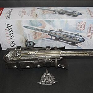 Good Value Assassin's Creed: Black Flag 4 Edward Kenway Hidden Rubber Blade Cosplay Weapons Props 1:1 Sleeves Sword