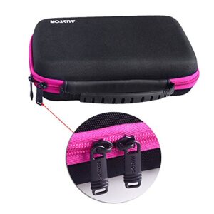 AUSTOR Case for Nintendo New 3DS XL (Black+Rose)