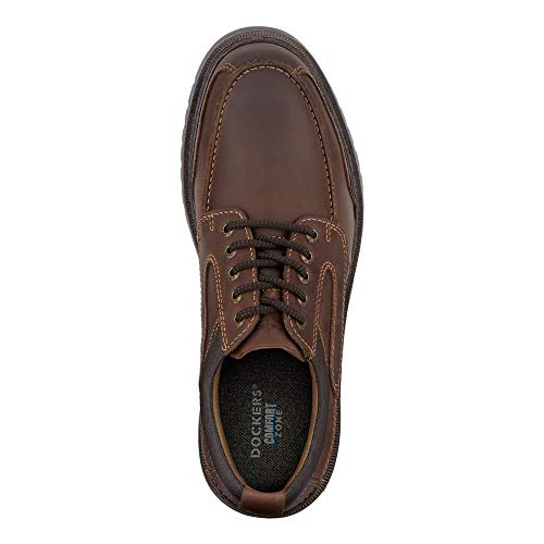 Dockers Men's Overton Oxford, Red Brown, 11.5 M US