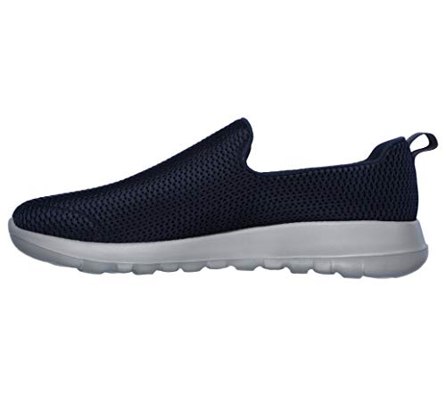 Skechers Men's Go Walk Max-Athletic Air Mesh Slip on Walkking Shoe Sneaker,Navy/Gray,10.5 M US