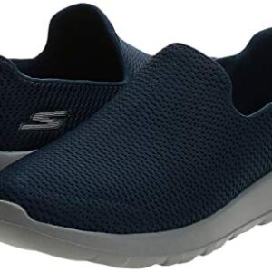 Skechers Men's Go Walk Max-Athletic Air Mesh Slip on Walkking Shoe Sneaker,Navy/Gray,10.5 M US