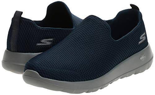 Skechers Men's Go Walk Max-Athletic Air Mesh Slip on Walkking Shoe Sneaker,Navy/Gray,10.5 M US