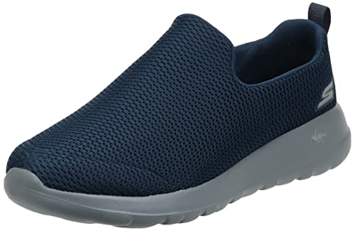 Skechers Men's Go Walk Max-Athletic Air Mesh Slip on Walkking Shoe Sneaker,Navy/Gray,10.5 M US