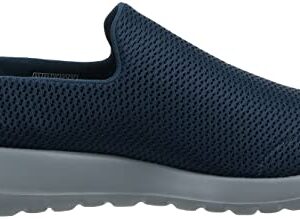 Skechers Men's Go Walk Max-Athletic Air Mesh Slip on Walkking Shoe Sneaker,Navy/Gray,10.5 M US