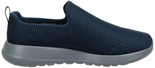 Skechers Men's Go Walk Max-Athletic Air Mesh Slip on Walkking Shoe Sneaker,Navy/Gray,10.5 M US