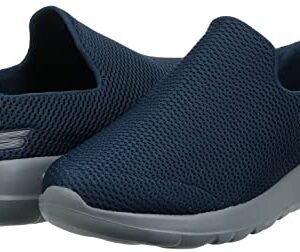 Skechers Men's Go Walk Max-Athletic Air Mesh Slip on Walkking Shoe Sneaker,Navy/Gray,10.5 M US