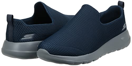 Skechers Men's Go Walk Max-Athletic Air Mesh Slip on Walkking Shoe Sneaker,Navy/Gray,10.5 M US