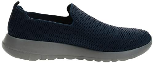 Skechers Men's Go Walk Max-Athletic Air Mesh Slip on Walkking Shoe Sneaker,Navy/Gray,10.5 M US