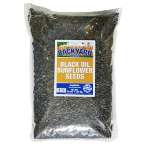 countrymax backyard seeds black oil sunflower (10 pounds)