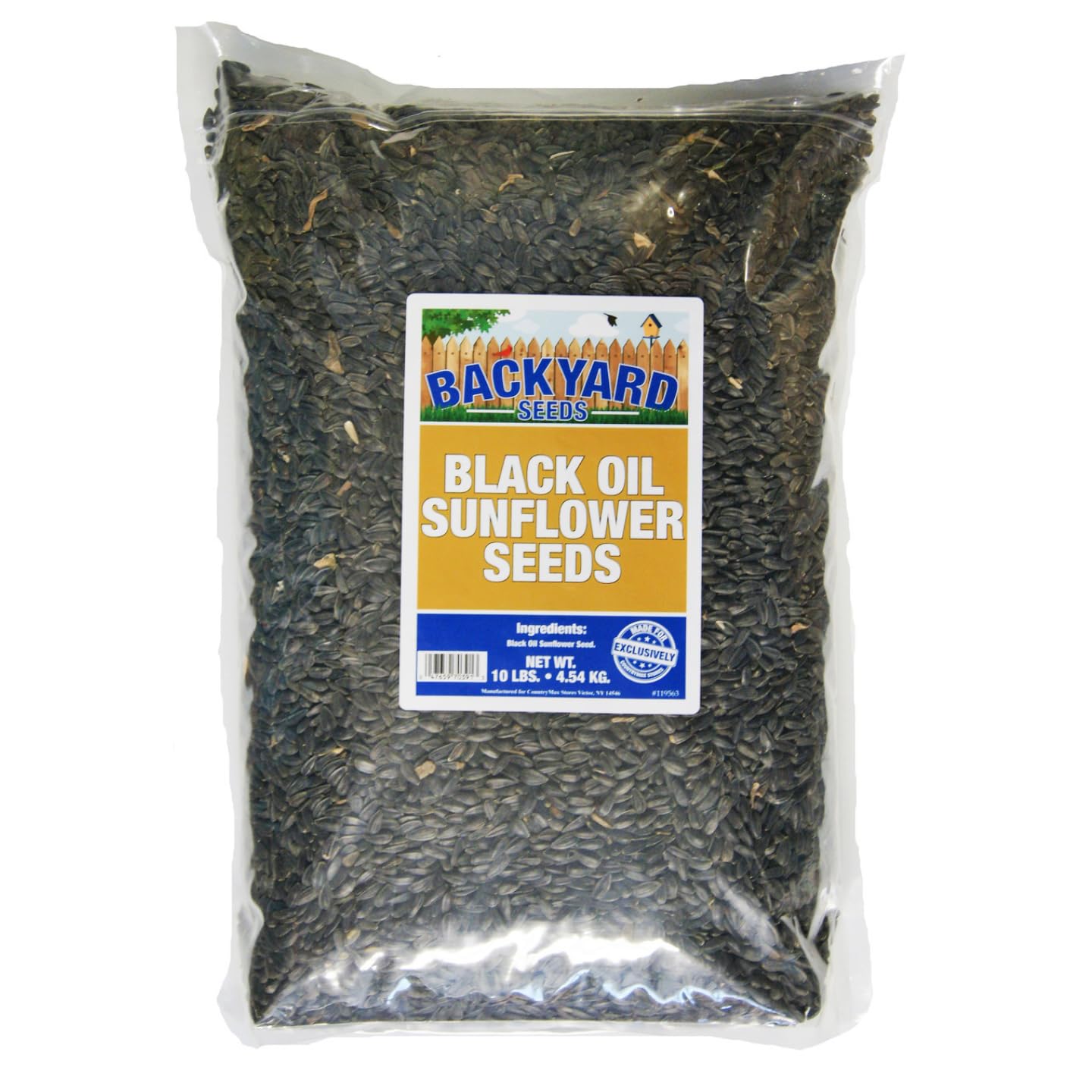 CountryMax Backyard Seeds Black Oil Sunflower (10 Pounds)