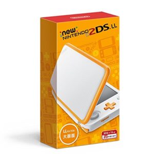 NEW New Nintendo 2DS LL Console System White x Orange Region JAPAN import
