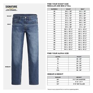 Signature by Levi Strauss & Co. Gold Label Men's Regular Fit Flex Jeans, Westwood #1, 36W x 34L