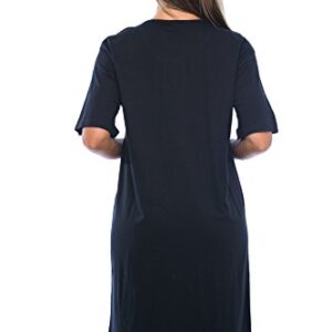 4361-116-3X Just Love Short Sleeve Nightgown / Sleep Dress for Women / Sleepwear,Black - Greatful