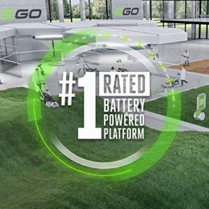 EGO Power+ LM2021 20-Inch 56-Volt Lithium-ion Cordless Battery Walk Behind Push Lawn Mower with Steel Deck - 5.0 Ah Battery and Charger Included