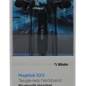 Blisdo Tangle-Less Neckband - MagNek 520 - Black