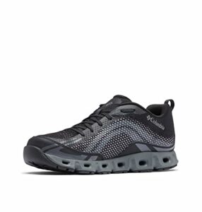 columbia mens drainmaker iv water shoe, black, lux, 10.5 us