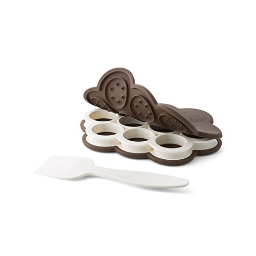 Chef'n SweetSpot Mini Ice Cream Sandwich Maker (Fudge/Coconut), Standard, Small