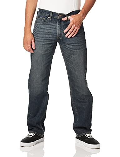 Signature by Levi Strauss & Co. Gold Label Men's Relaxed Fit Flex Jeans (Available in Big & Tall), Headlands, 42W x 30L