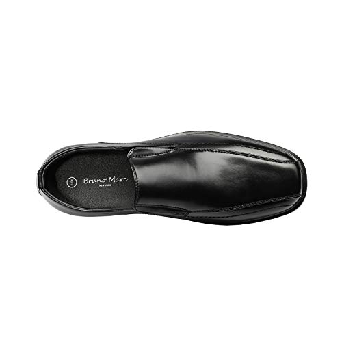 Bruno Marc Mens Leather Lined Dress Loafers Shoes, 5-Black - 14 (Cambridge-05)